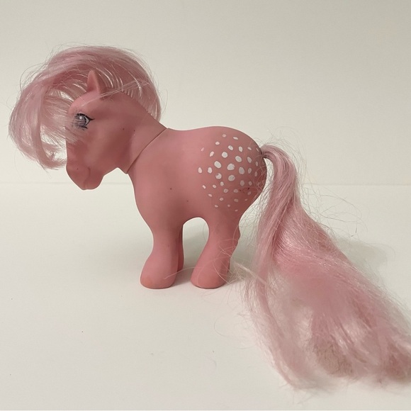 Vintage 1982 My Little Pony Cotton Candy Figure Hasbro - Picture 1 of 15